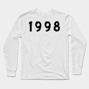 1998 year | simple black Long Sleeve T-Shirt